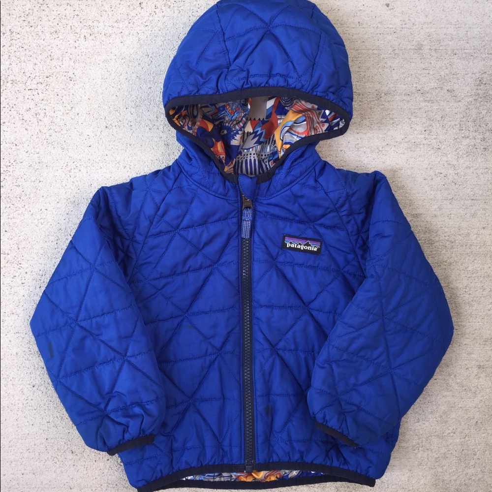 Patagonia reversible puff ball jacket